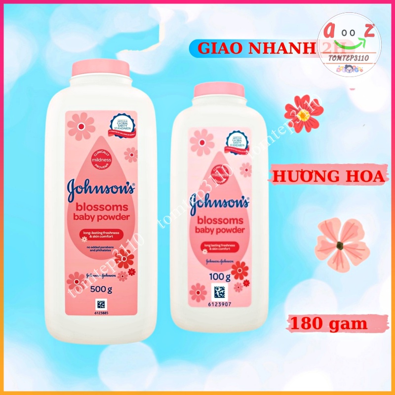 Phấn Rôm Johnson's Baby Thấm Hút Mồ Hôi Cho Bé