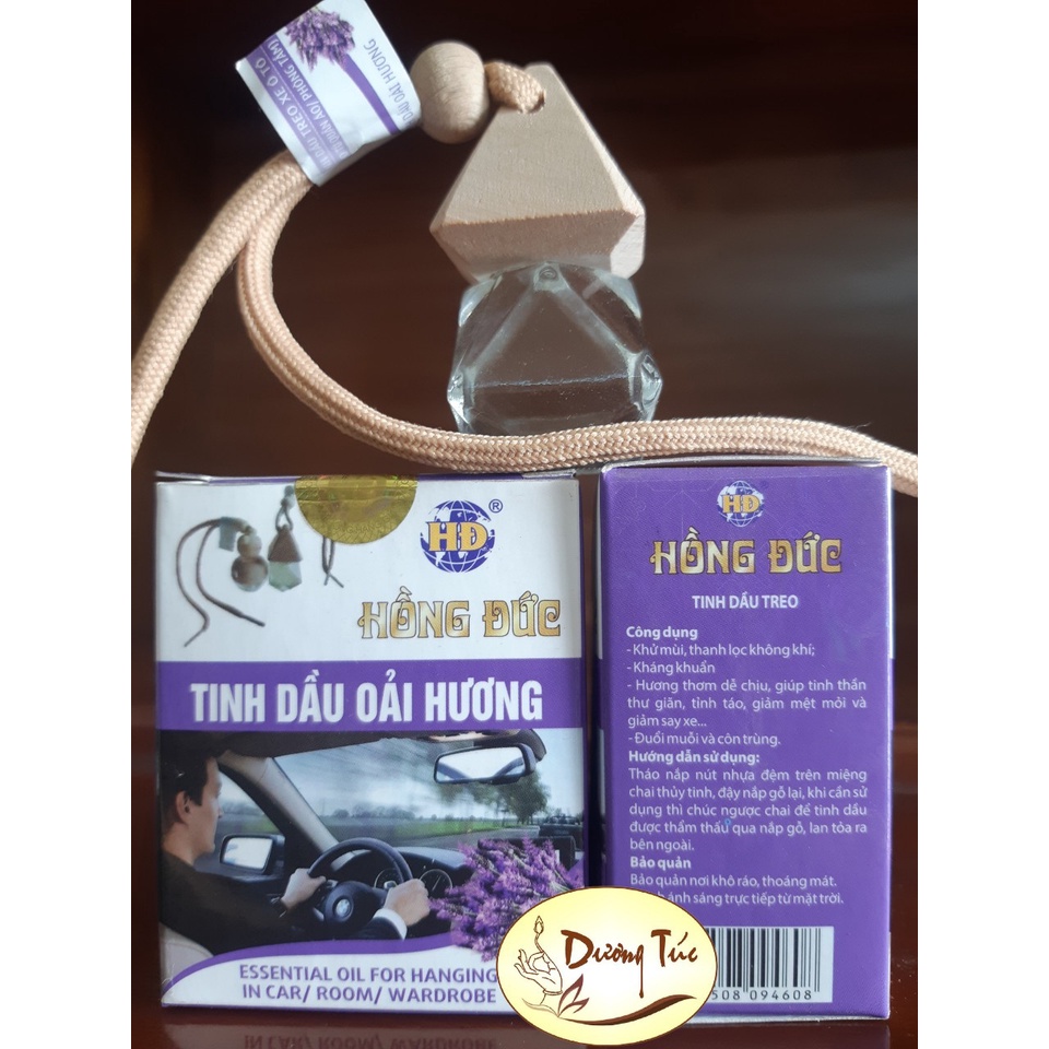 Tinh Dầu Treo Xe Cao Cấp HỒNG ĐỨC