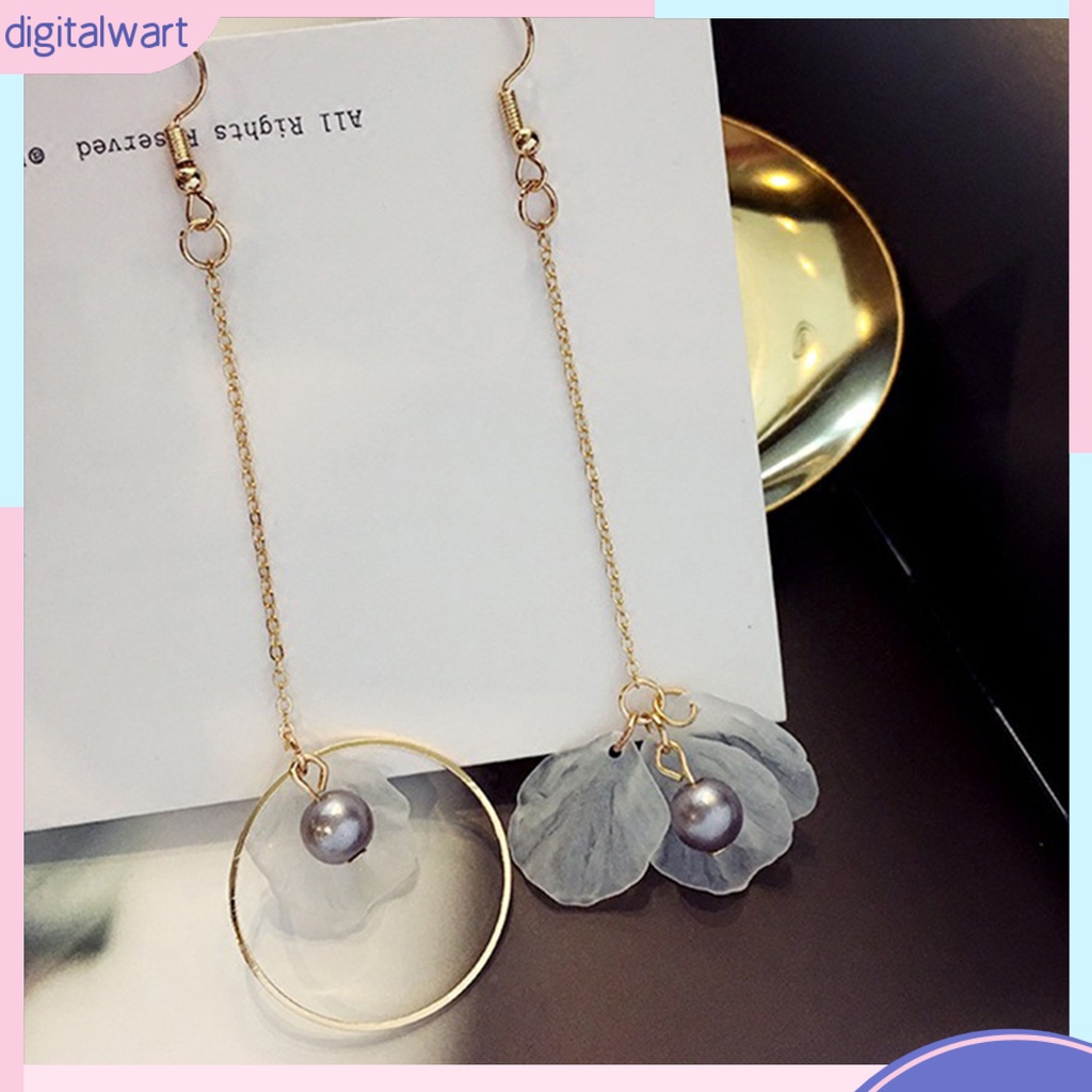 Dgggg Dgg✌❤ 1 Đôi Bông Tai Móc Hình Chuông Hoa Thời Trang Dành Cho Nữ