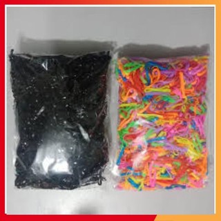 Túi 500 chiếc dây su buộc tóc giá rẻ