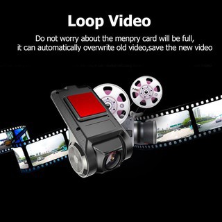 Camera hành trình Ô TÔ U2 | V2 Có WIFI DVR FHD 1080P Cao cấp, góc rộng siêu nét - Chuyên dụng cho xe hơi - BH 12 Tháng