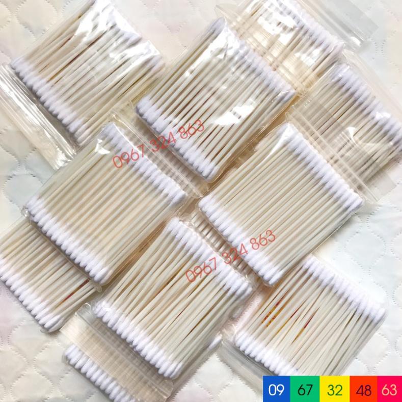 Tăm bông gói cho bé