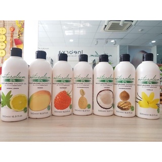 sữa tắm naturalium hương chanh thảo dược làm giảm viêm lỗ chân lông