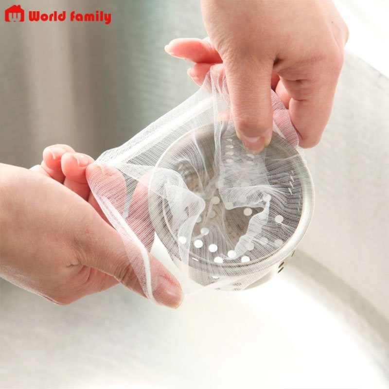Túi Lọc Rác Bồn Rửa Chén Bát Chống Tắc Nghẽn Ống Thoát Nước