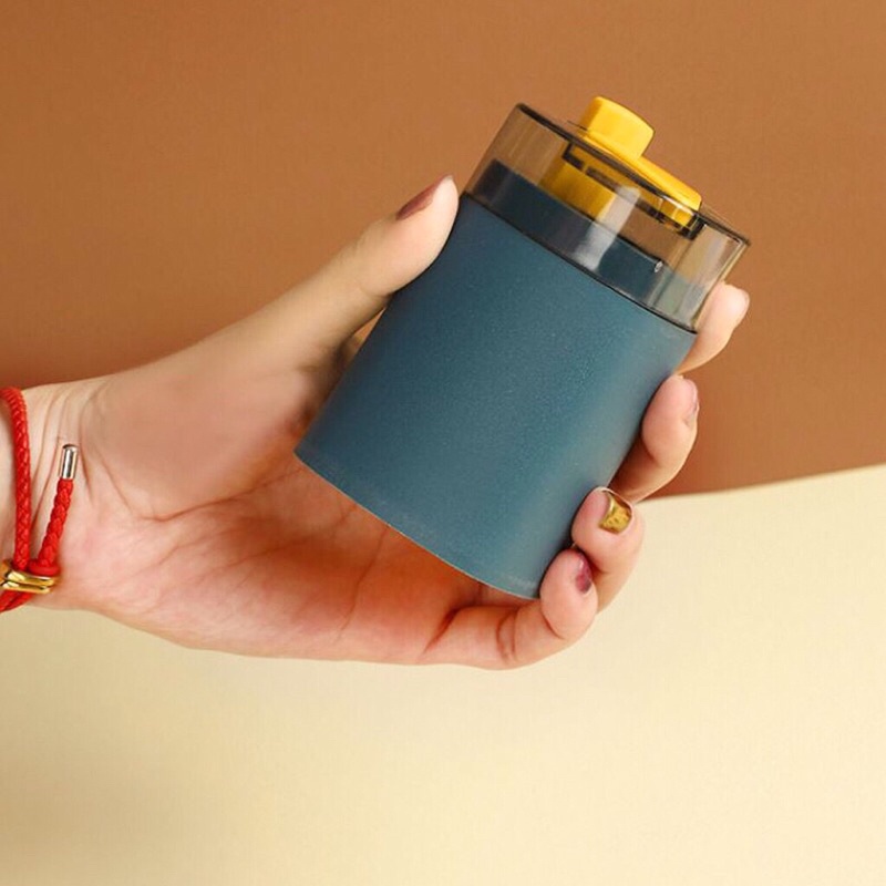 Hộp đựng tăm tự động, hũ tăm nhấn nút lấy tăm thông minh tiện lợi