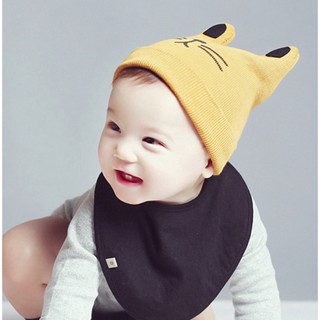 Mũ len gấu cho bé