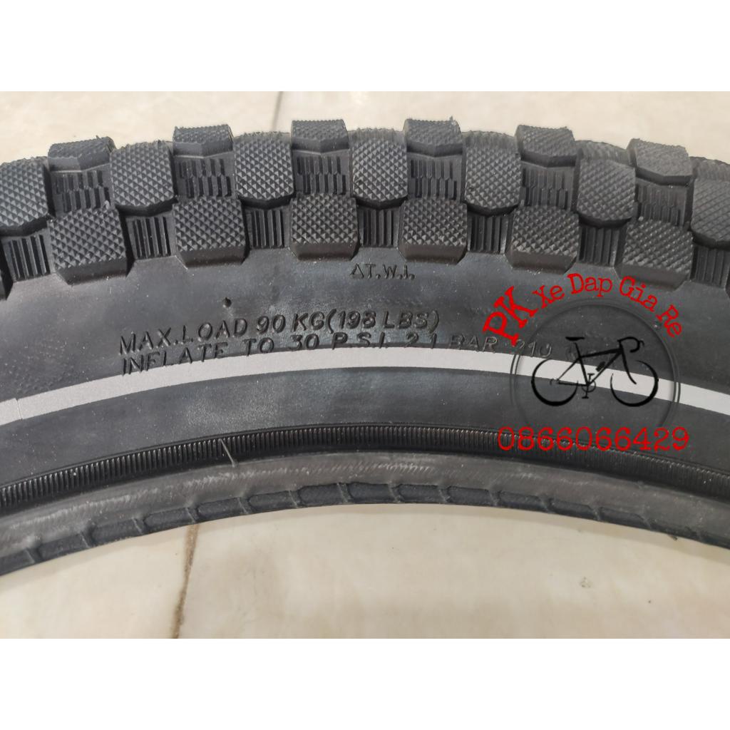 Lốp xe đạp thể thao bánh to 20x3.3, Vỏ xe đạp bánh béo 20x3.3