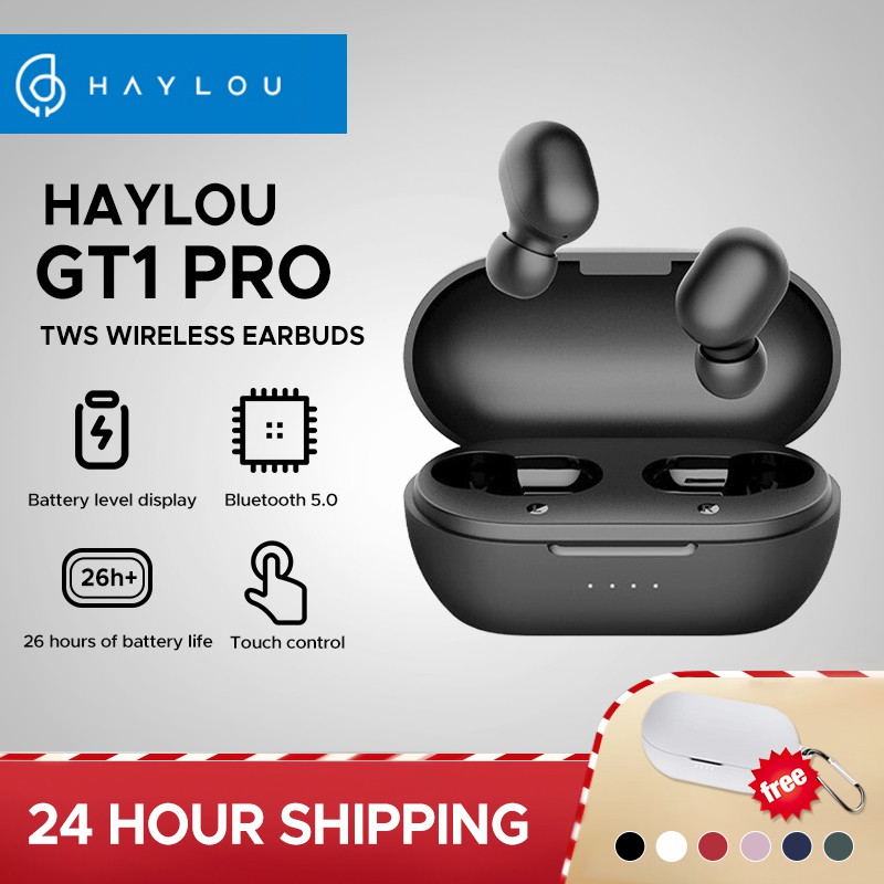 Tai nghe không dây Haylou GT1/GT1 Pro/ GT1 PLUS TWS bluetooth thiết kế thể thao điều khiển cảm ứng IPX5