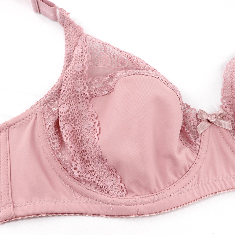 Áo Lót Nữ Có Gọng Áo lót ren Mềm Size Lớn Không Đệm E Cup 36E 38E 40E 42E 44E 46E - 6017