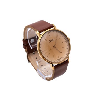 Đồng hồ nam dây da đồng hồ nam dây da julius ju1005 nâu