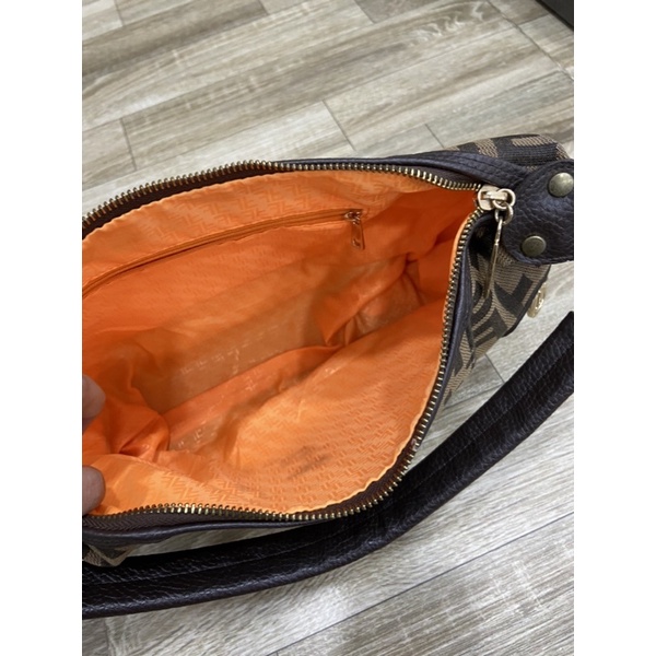 Túi si vải bố dáng Fendi