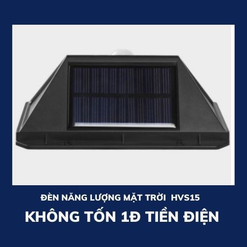 Đèn cảm biến năng lượng mặt trời 100 Led siêu sáng chống nước HVS15 | BigBuy360 - bigbuy360.vn
