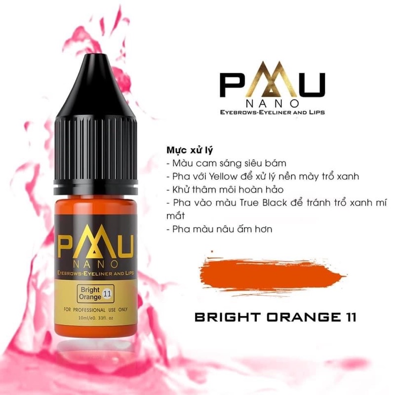 Mực Nano PMU Phun Xăm Mày Môi Mí