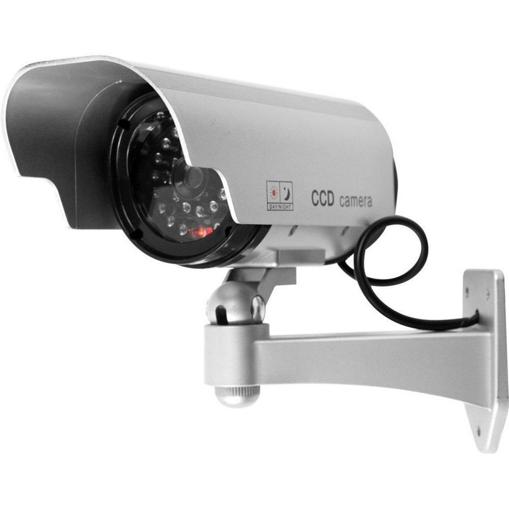 Đèn năng lượng mặt trời giả Camera tự động Bật Tắt chống Trộm,chống Nước,có điều khiển cảm biến chuyển động từ xa Hanana