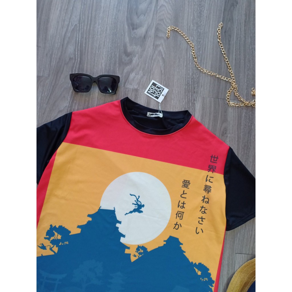 áo thun bigsize unisex[hiệp khách] nhật mẫu 2