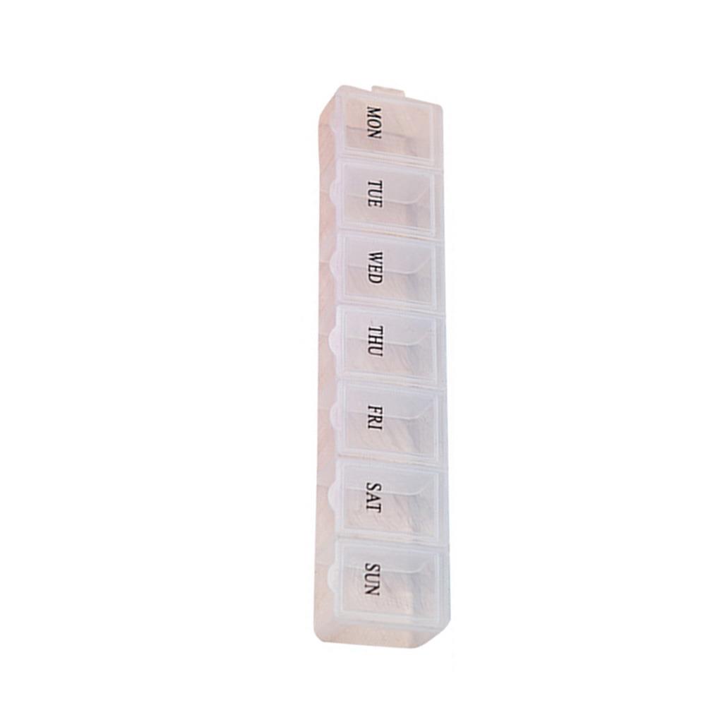 Hộp Đựng Thuốc 7 Ngăn Tiện Lợi Dễ Sử Dụng Ốp