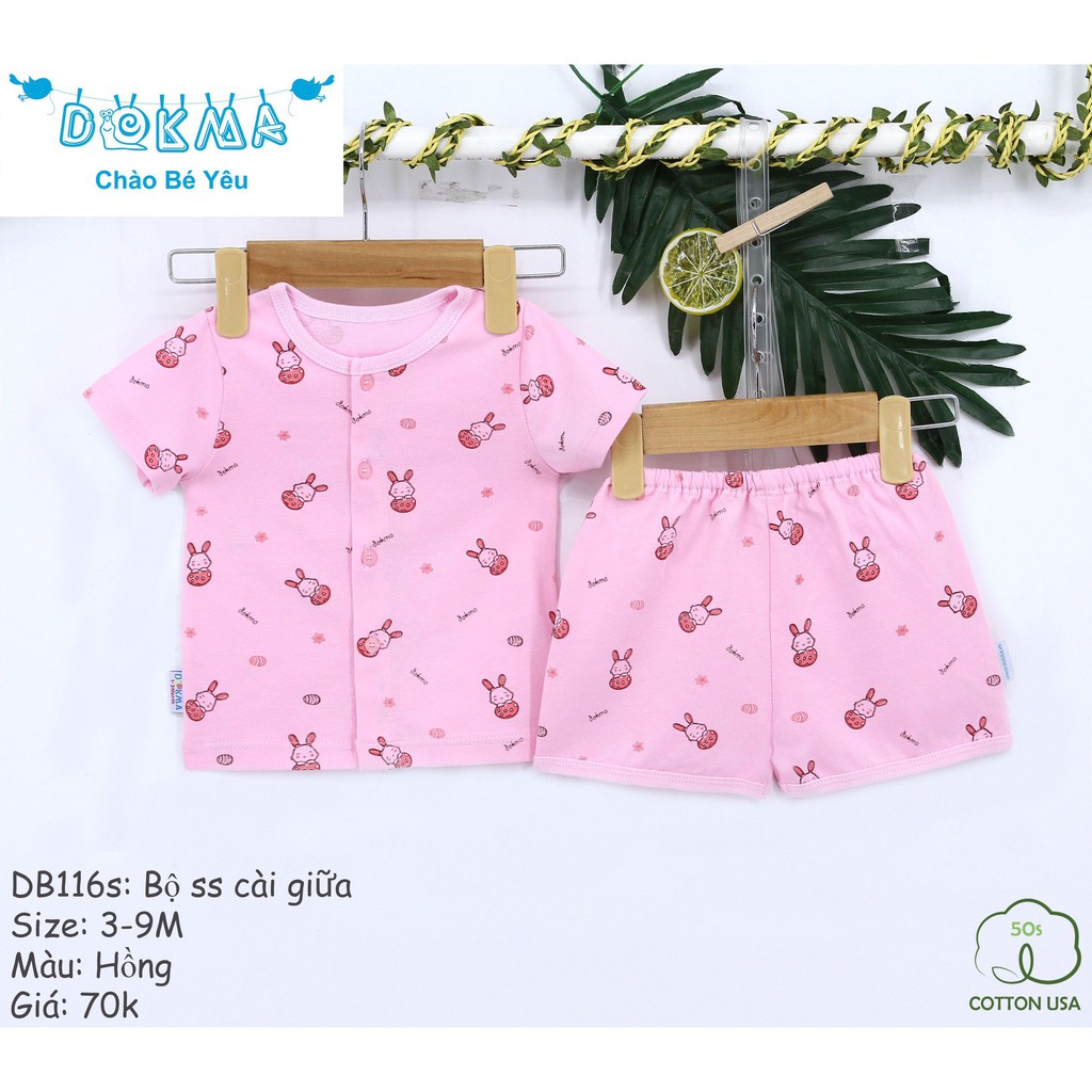 Bộ cộc tay cài giữa Dokma