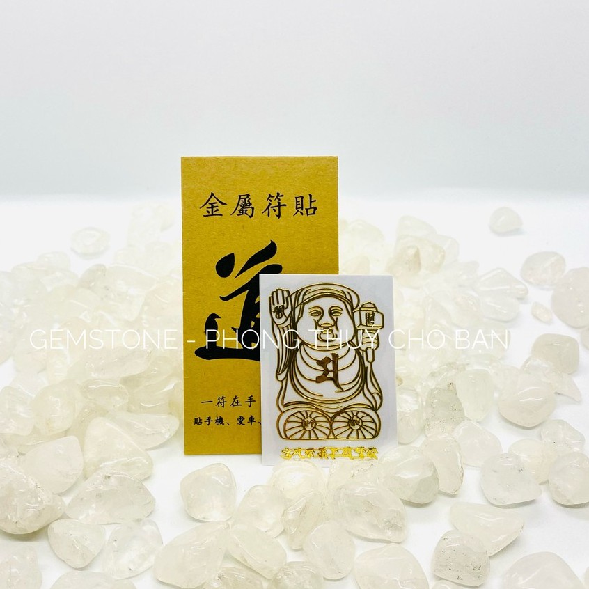 Miếng dán điện thoại Thần Tài Cầm Búa | GEMSTONE - Phong Thuỷ Cho Bạn