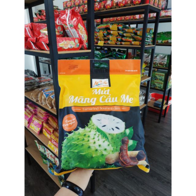 Mứt Mãng Cầu Me Minh Thông túi 1kg : Đặc sản làm quà cho người thân