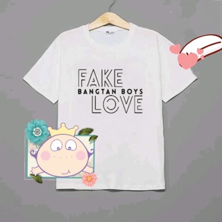 Áo phông bts fakelovee thần tượng cao cấp