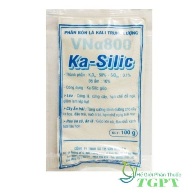 Phân Bón Lá KALI - SILIC Giúp Cứng Lá, Cứng Cây, Đậu Trái - 100g