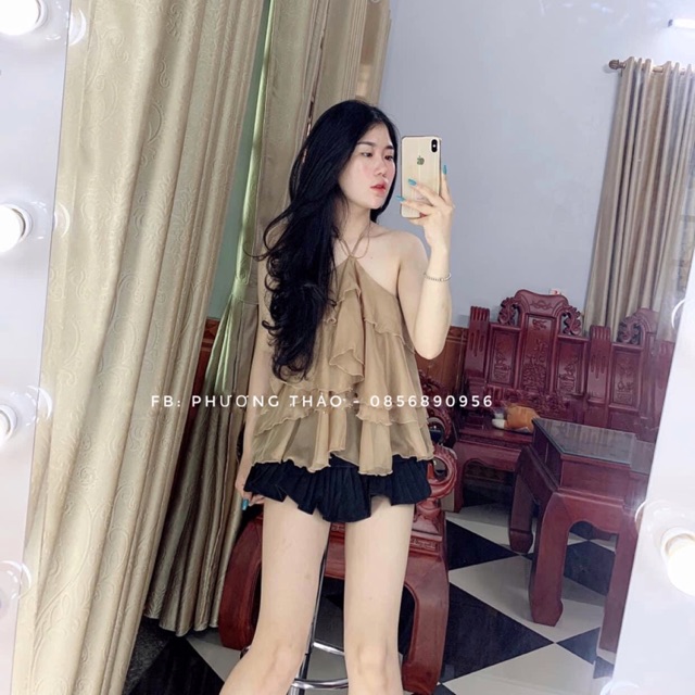 Áo yếm tơ voan