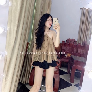 Áo yếm tơ voan