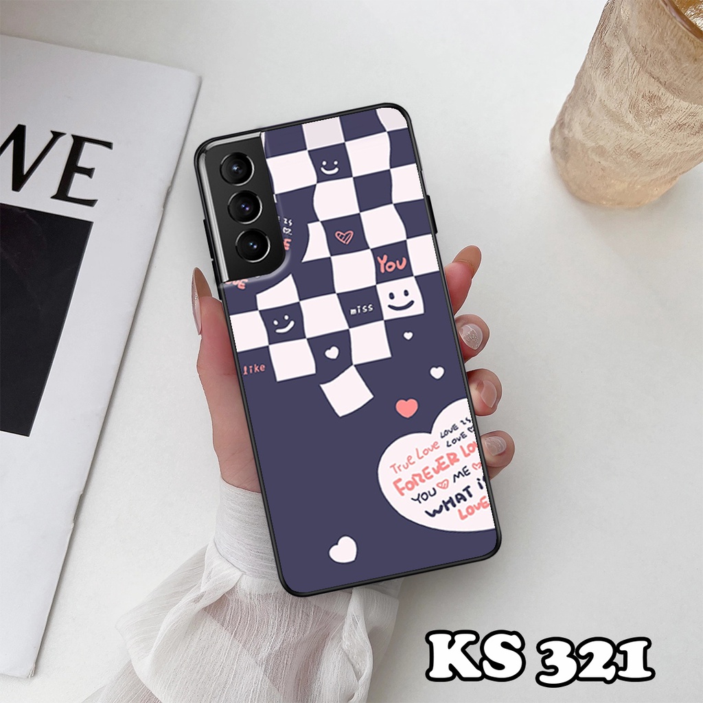 Ốp lưng Samsung S21 - S21 Plus - S21 Ultra - S21 FE - Ốp Samsung in hình họa tiết caro - Chất liệu TPU siêu bền