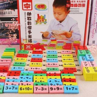 DOMINO TOÁN SỐ BẰNG GỖ