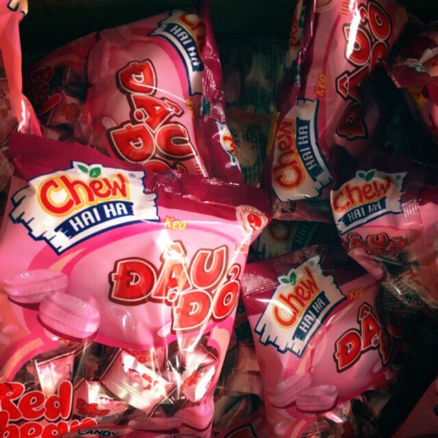 KẸO CHEW ĐẬU ĐỎ