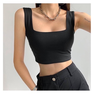 ÁO CROPTOP 2 DÂY VUÔNG