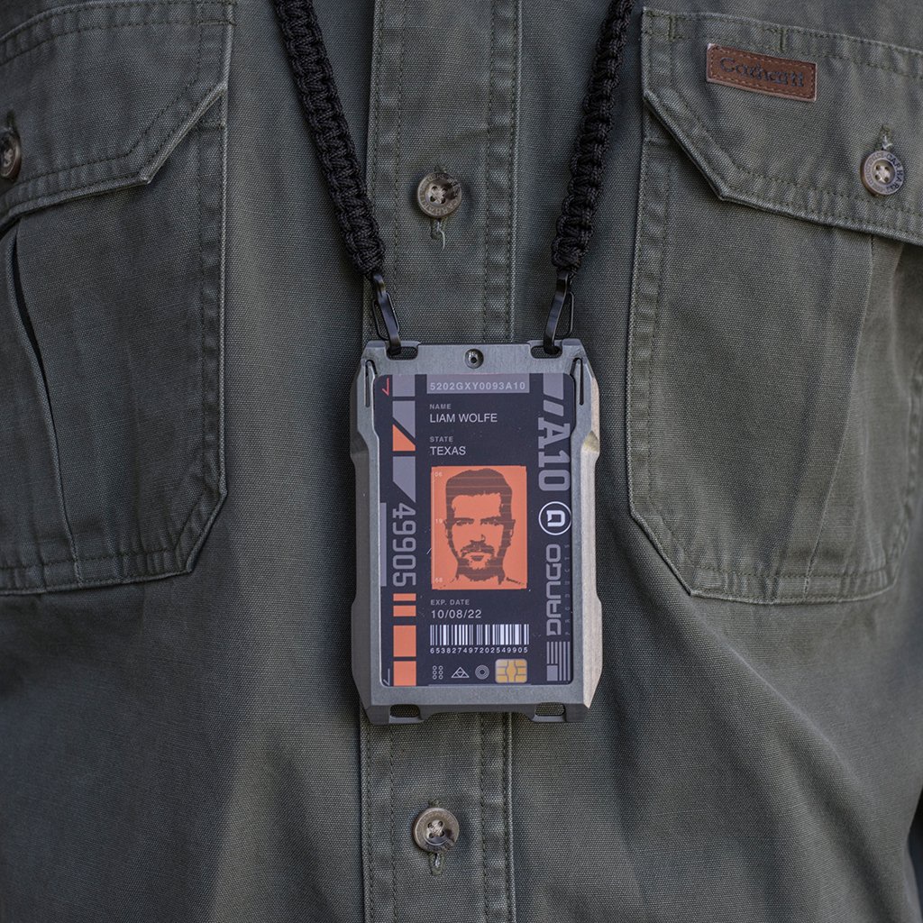 Ví Đựng Thẻ Bằng Hợp Kim Nhôm Chống Trộm Đa Năng Phong Cách Mới Cho Nam