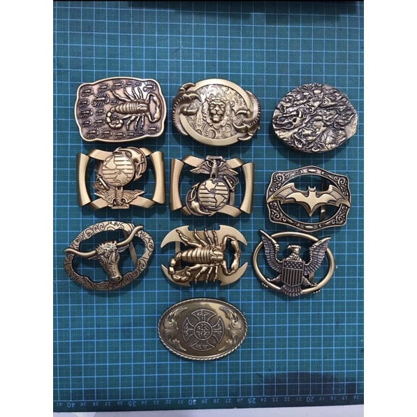 Đầu khoá thắt lưng chất liệu Đồng pha cao cấp