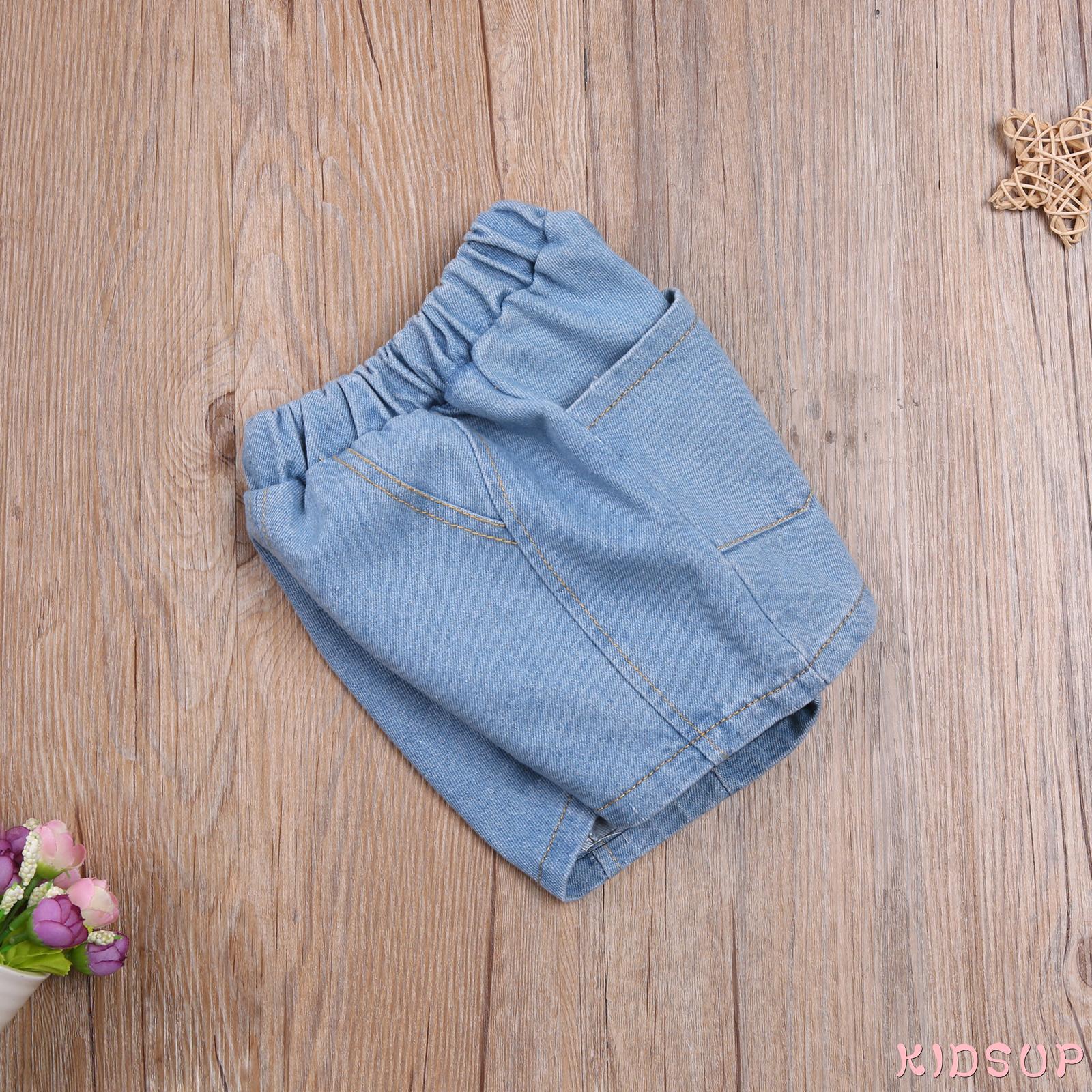 Quần short jeans thời trang hè cho bé trai