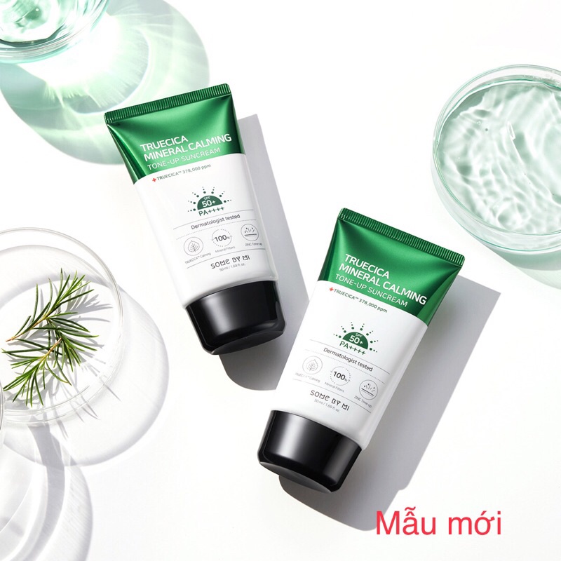 Kem Chống Nắng FREESHIP Kem Chống Nắng Some By Mi Trucica Mineral 100 Calming Suncream SPF50+/PA+++