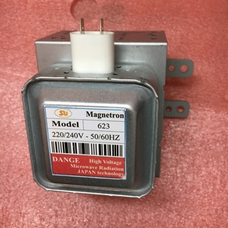 Bóng cao tần, súng viba phát sóng lò vi sóng.Đèn Magnetron (Chân rời hướng vuông góc)