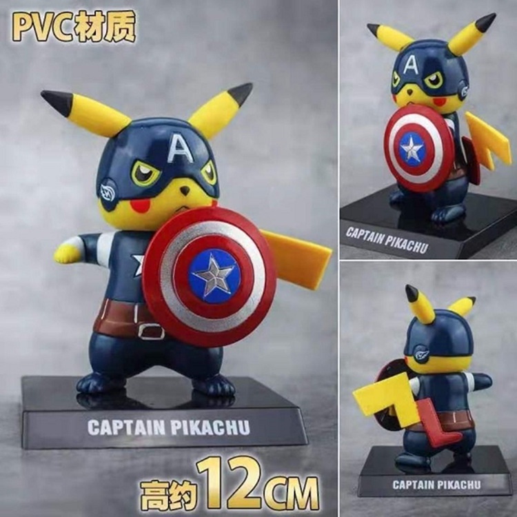 Mô hình nhân vật Pikachu dễ thương để trang trí