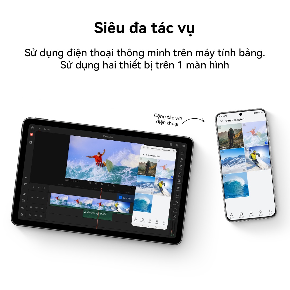 [Mã ELHW10 giảm 500K đơn 500K]  Máy tính bảng Huawei MatePad | Màn hình 2K FullView | Cộng tác đa màn hình