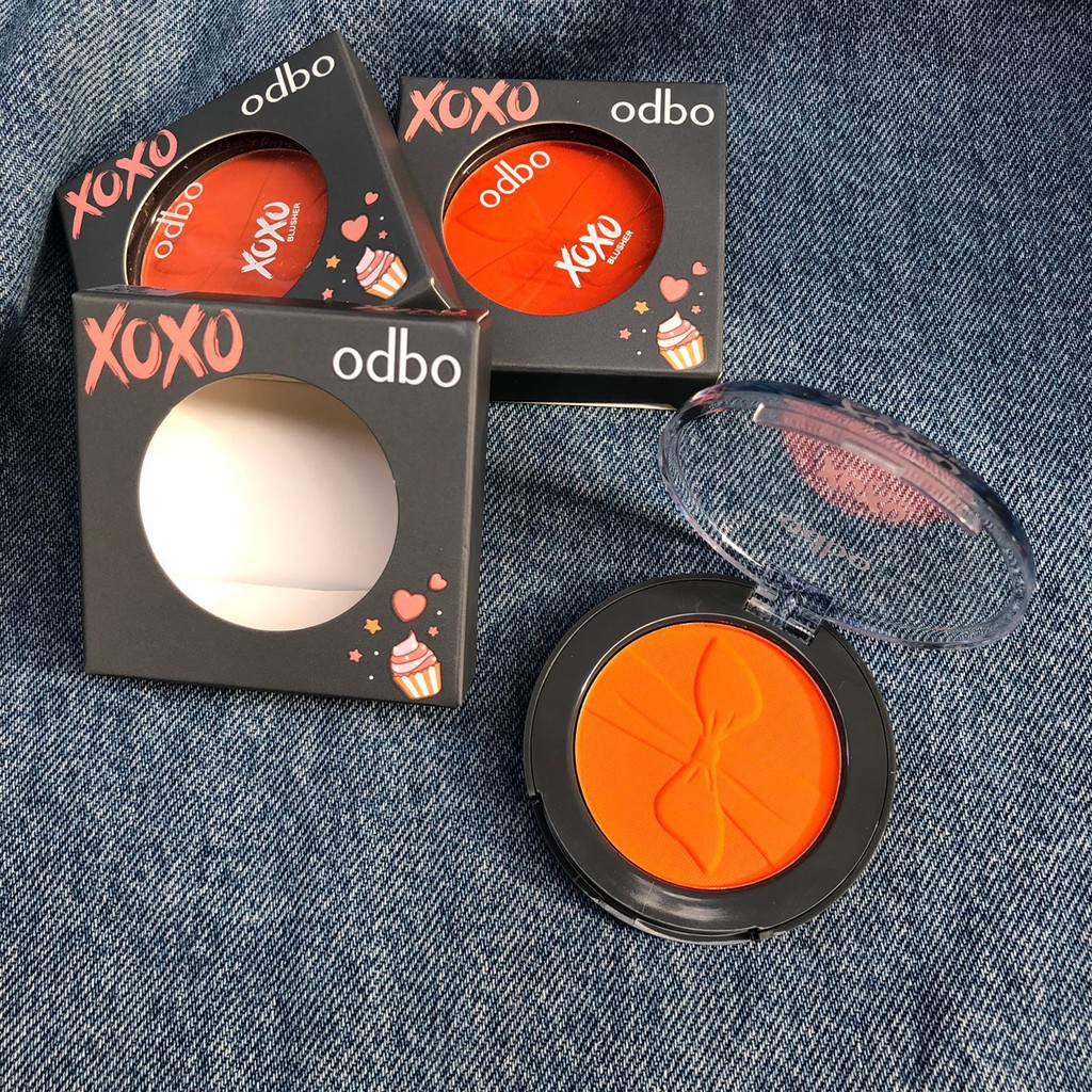 Phấn má hồng Odbo XOXO Blusher OD1-100