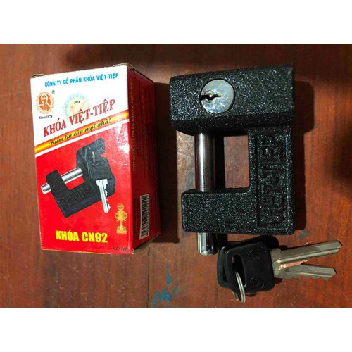 FREESHIP 99K TOÀN QUỐC_Ổ Khóa Việt Tiệp Cầu Ngang CN92 Bằng Gang