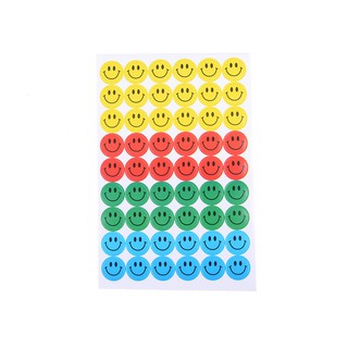 10Pcs/Pack Emoji Sticker Smiling Face Stickers For Children Stickers Toy