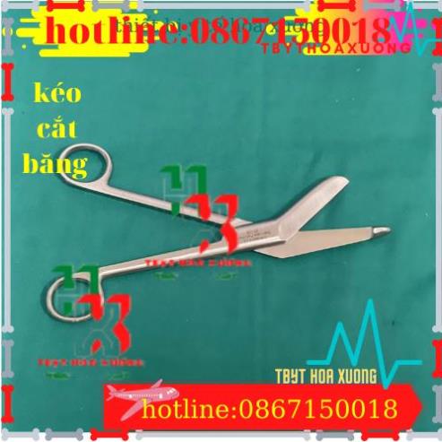 Kéo Cắt Băng Gạc Y Tế - Kéo Cắt Bột Các Cỡ Hàng PAKISTAN