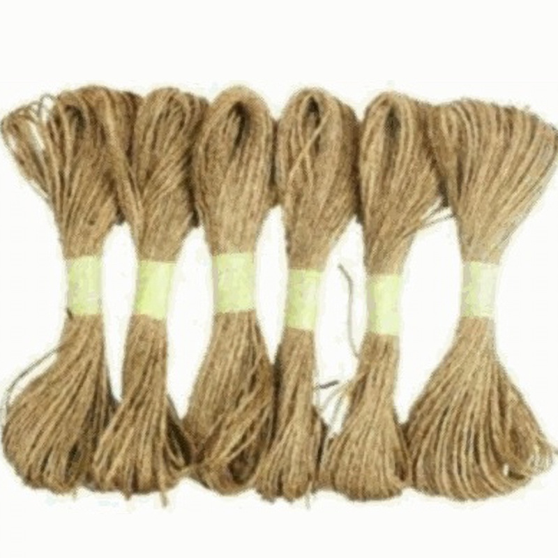 Cuộn Dây Thừng Bện 3 Sợi Tự Nhiên Dùng Làm Đồ Thủ Công CR1