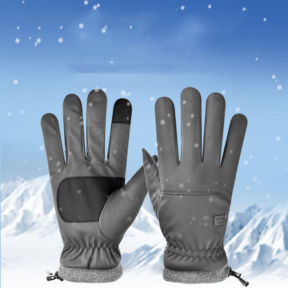 Găng Tay Thể Thao Chống Thấm Nước Dày Dặn Bảo Vệ Cho Nam