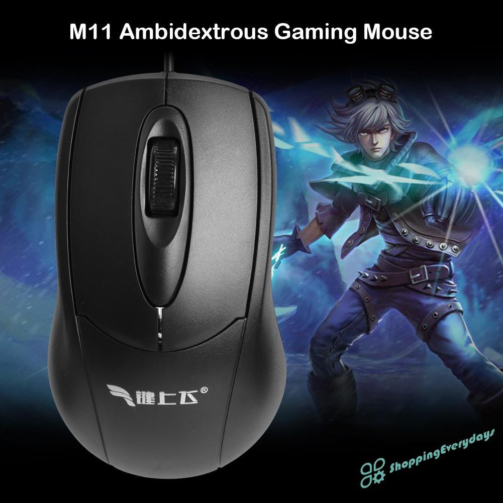 Chuột Gaming Sv M11 Ambdextrous 4 Chiều Có Dây Cho Pc