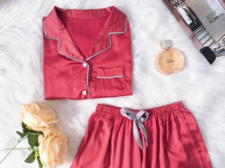 PIJAMA LỤA SATIN PHỐI🌸