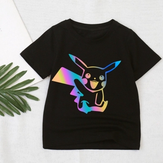 Áo Thun Trẻ Em Phản Quang  Pikachu