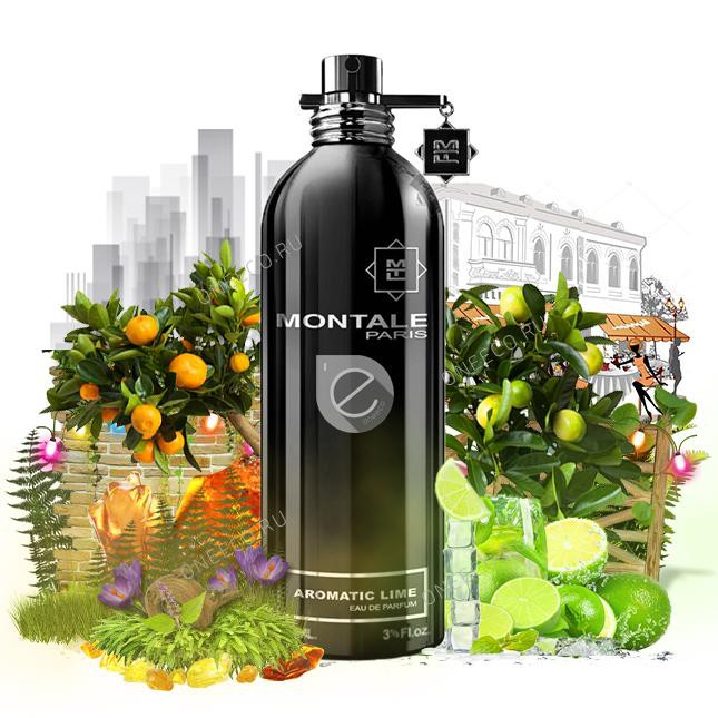 mẫu thử Nước hoa unisex MONTALE  Aromatic Lime 10ml - hương chanh xanh và Cây hoắc hương thơm ngát