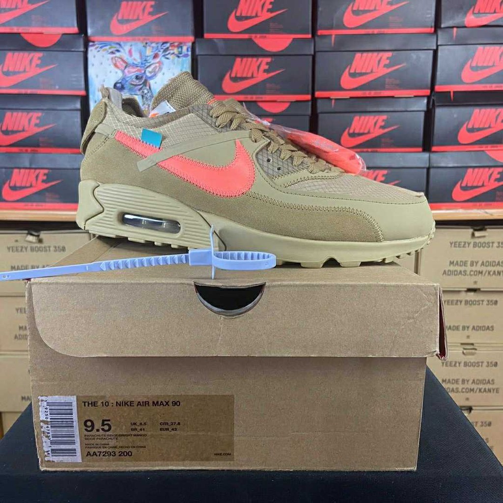 Giày Off-White x Air Max 90 The Ten |Best Quality| ' [ XẢ HÀNG ] * # " ྇ '