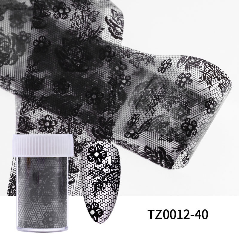 Foil dán móng họa tiết vân đá cẩm thạch hoa lá tự nhiên, decal sticker nail hoa văn cẩm thạch vân đá 3D 5D 4x100cm